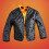 (Red, M) Cold Proof Motorcycle Protective Gear Set 4