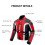 (Red, XL) Cold Proof Motorcycle Protective Gear Set 12