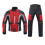 (Black, M) Cold Proof Motorcycle Protective Gear Set 15