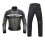 (Grey, L) Cold Proof Motorcycle Protective Gear Set 1