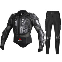 (BL Jacket trousers, L) Motorcycle Racing Body Armor Protector Gear