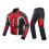 (Grey, 3XL) Cold Proof Motorcycle Protective Gear Set 2