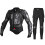 (Red Jacket trousers, 2XL) Motorcycle Racing Body Armor Protector Gear 2