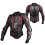 (Jacket trousers BW, 2XL) Motorcycle Racing Body Armor Protector Gear 8