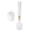 (White) Usb 0.1g Digital Electronic Spoon Scale Kitchen Measuring Spoon Weighing Food Device 1