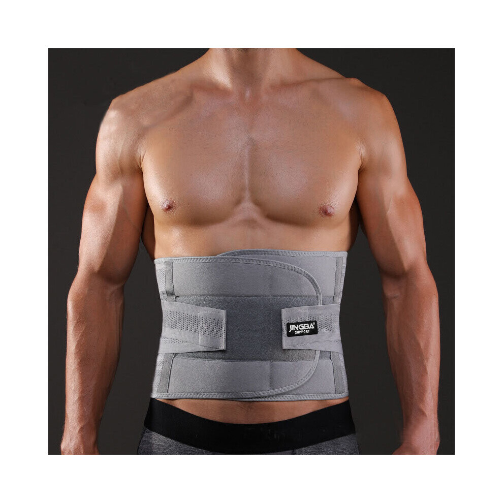 Greenzech (2Xl) Support Adjustable Sport Protection Waist Support Belt Lower Brace Pain Relief Lumbar Brace For Sport Office