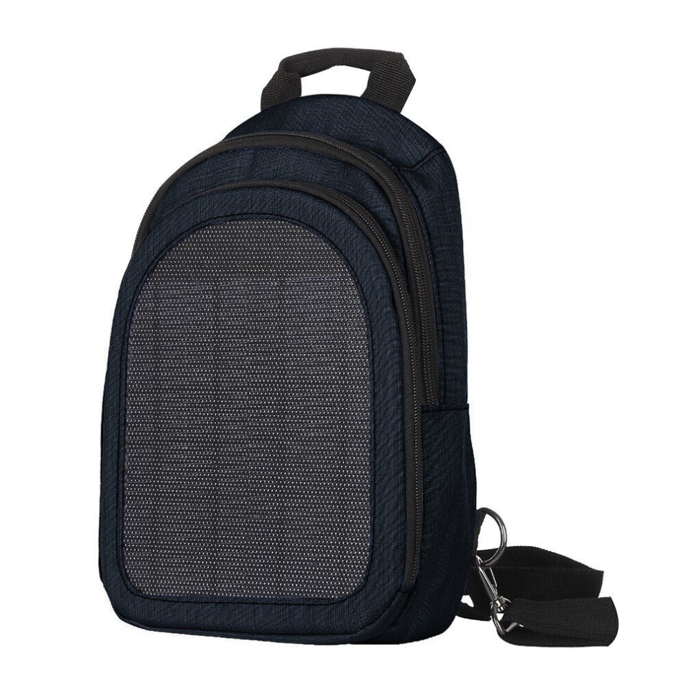 (navy Blue) Solar Power Backpack