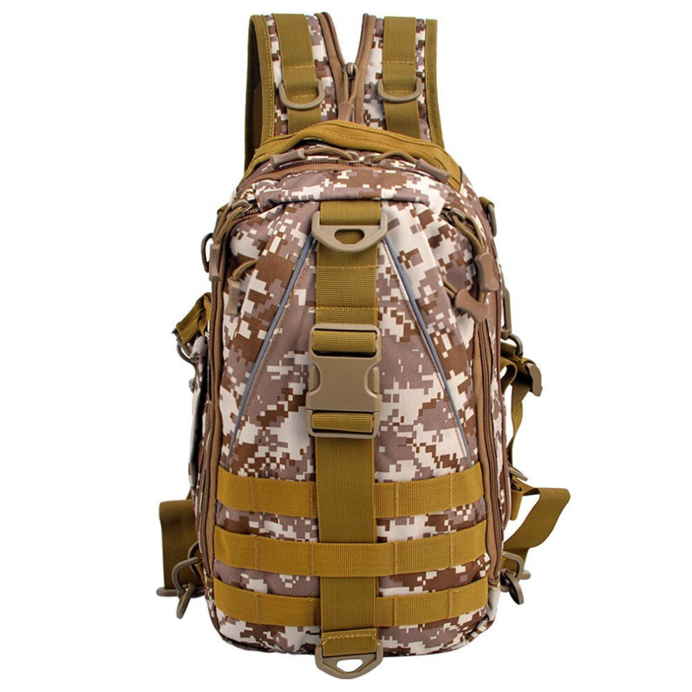 (desert Camouflage) Multi-purpose Tactical Sling Pack Backpack-image-OPC-P9NG8MR-NEW