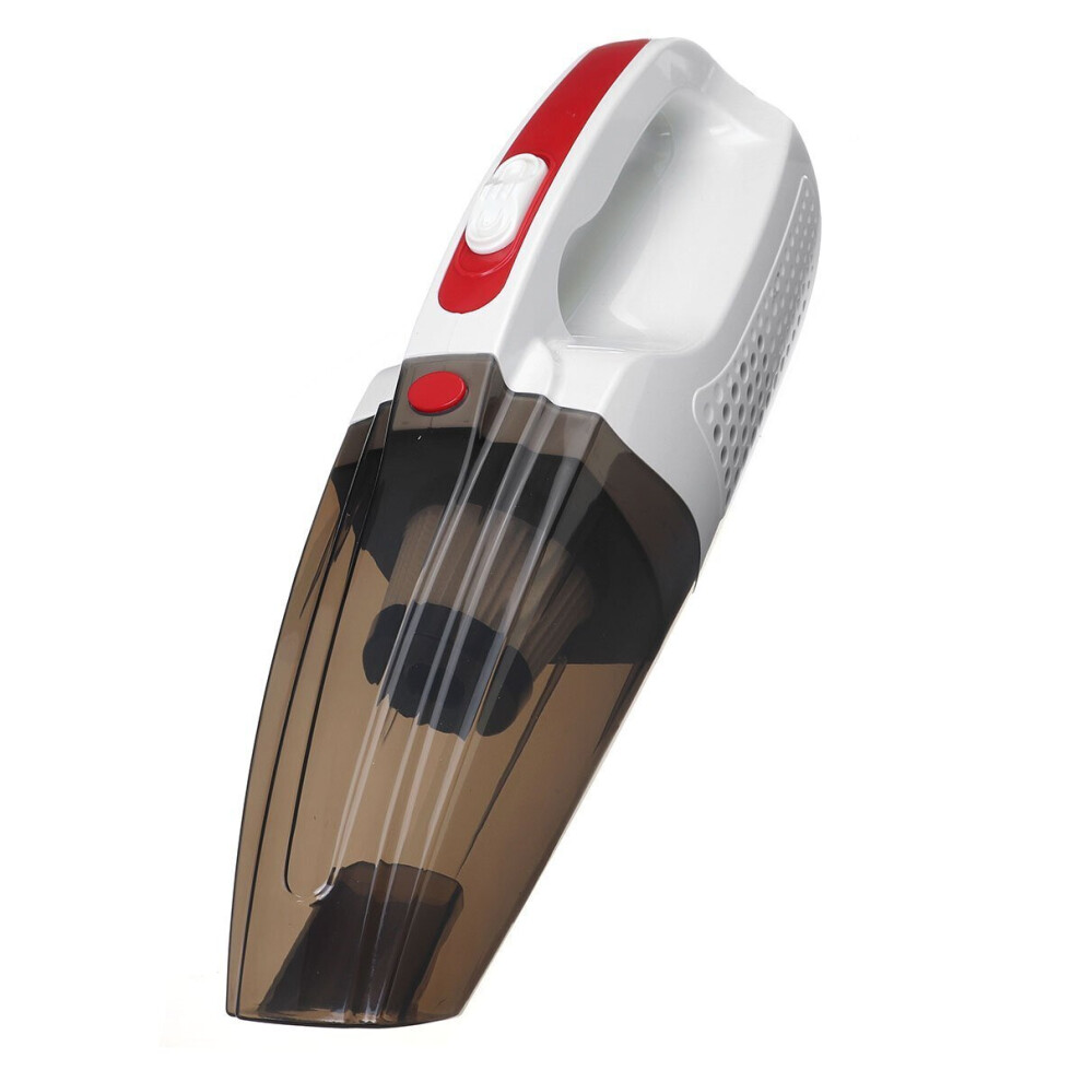 (, Wireless) 12V/5V 4000Pa Car Vacuum Cleaner, Portable Wet And Dry Handheld Strong Suction Car Vacuum White 3654659052377