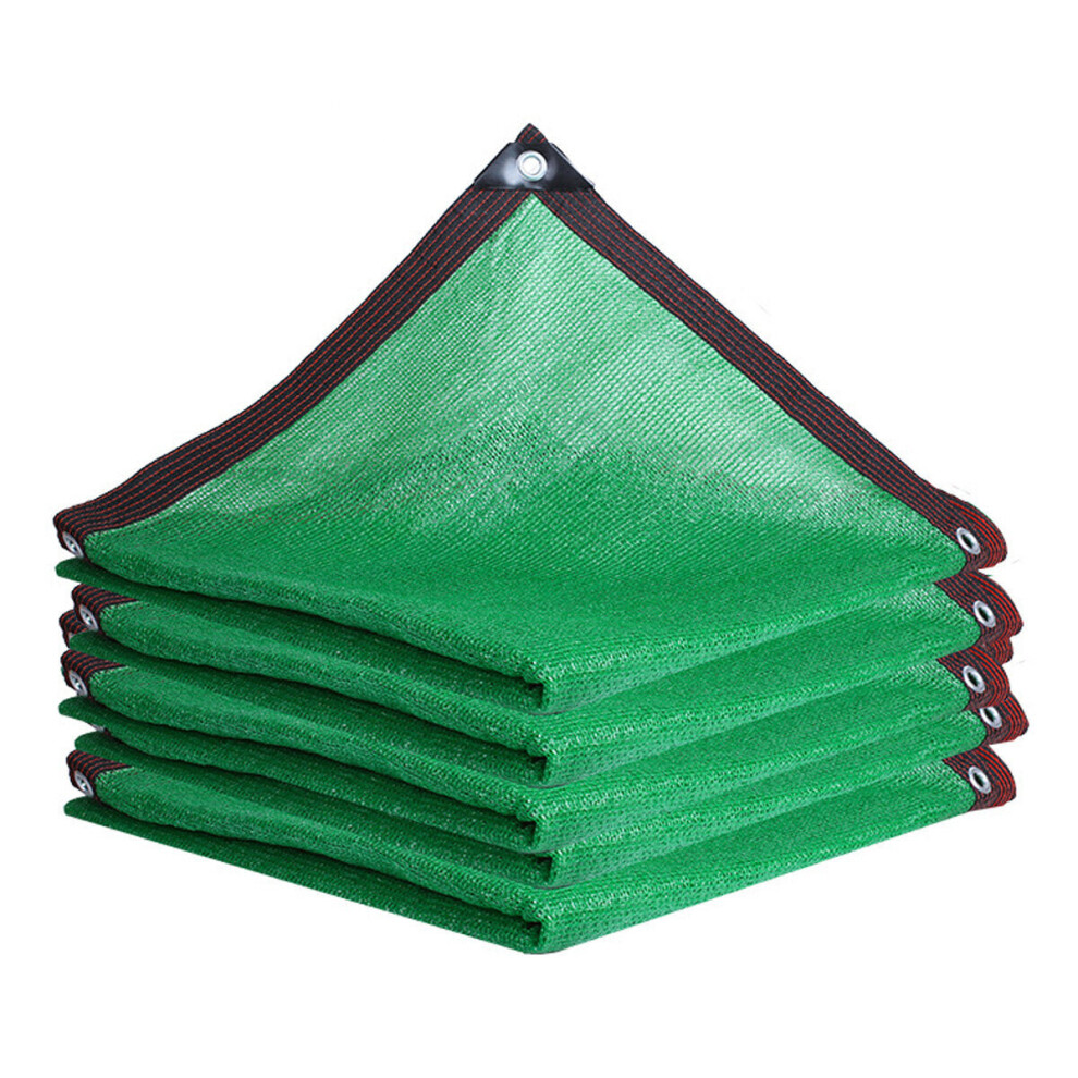 (Green, M) Rectangle Sun Shade Sail Windscreen Sunshade Patio Outdoor Canopy Awning 95% UV Block Cover