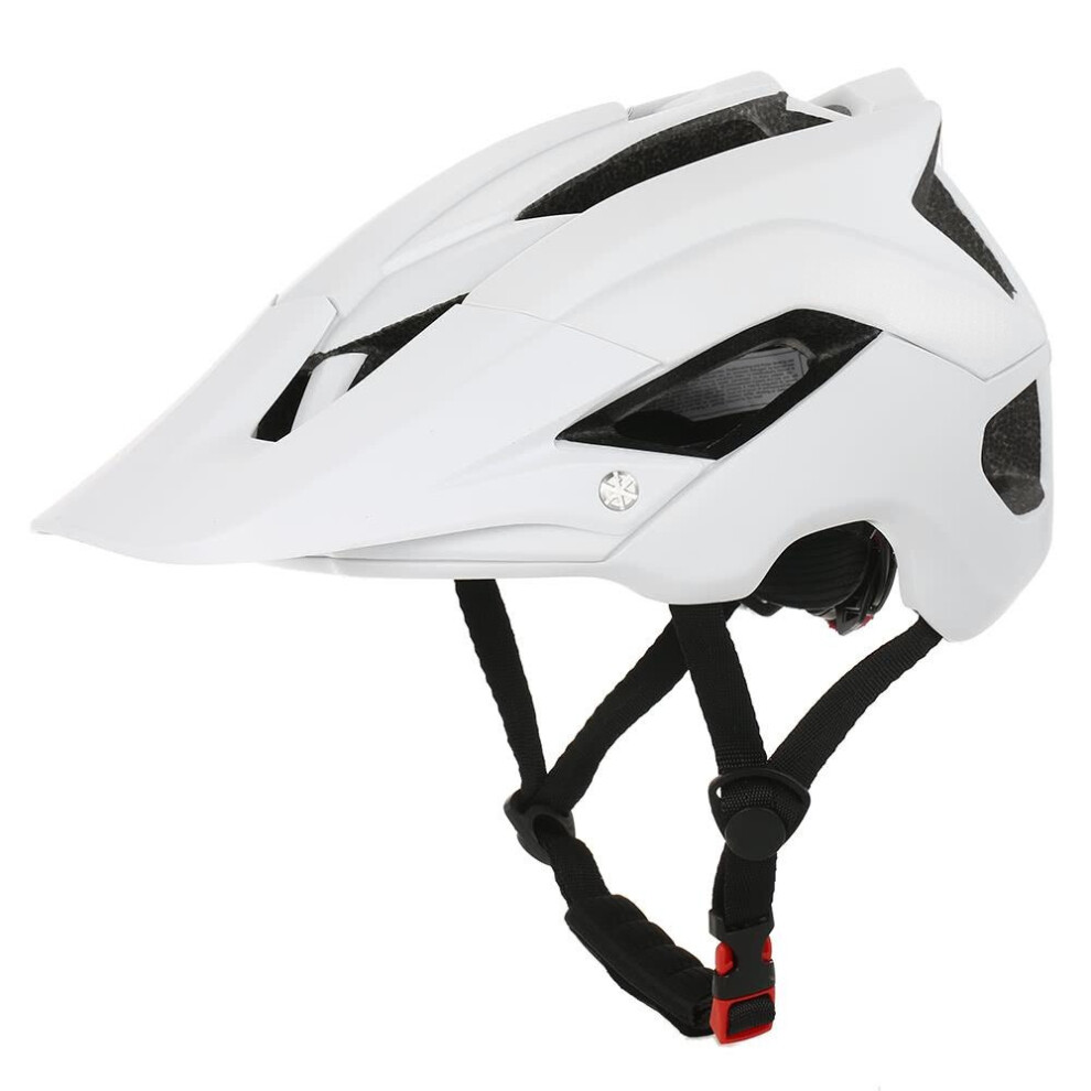 (White) Ultra-lightweight Mountain Bike Cycling Bicycle Helmet Sports Safety Protective 13 Vents