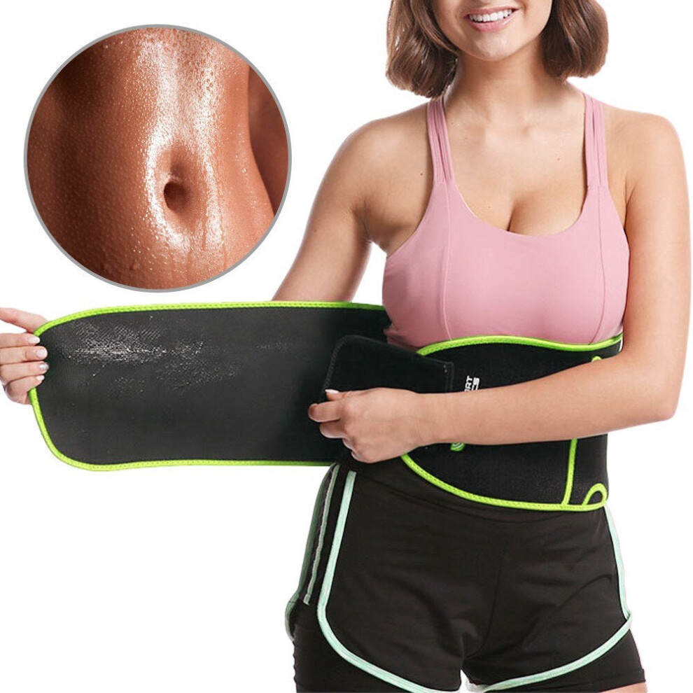 Greenzech Green (, L) Waist Trimmer Belt Trainer Support Exercise Equipment