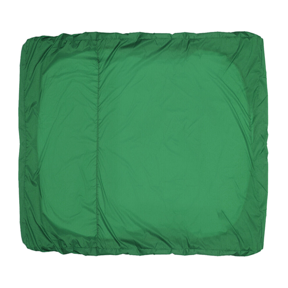 (Green, XL) 5 Size Oxford Fabric Hot Tub Spa Cover Anti-UV Dustproof Waterproof Protector