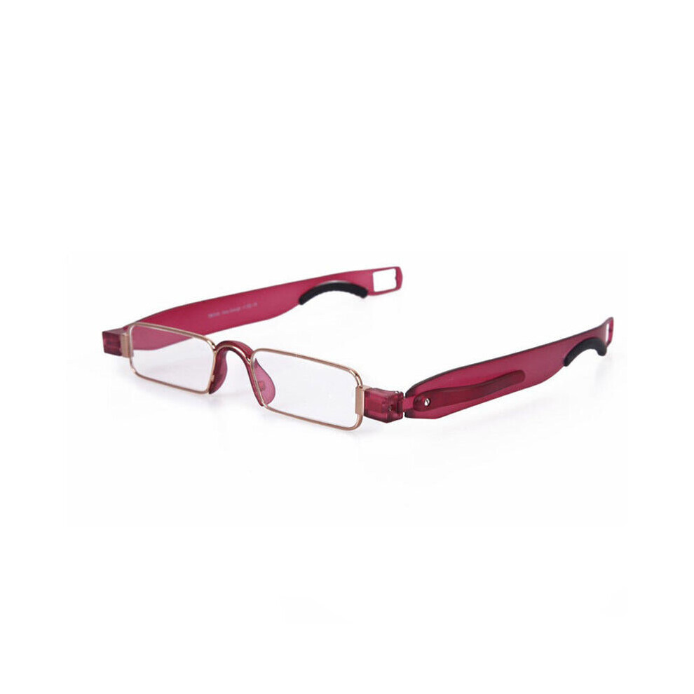 (Red, 3) 360 Degree Rotating Reading Glasses Lightweight Silicone Damping-image-OPC-P9NG9CP-NEW