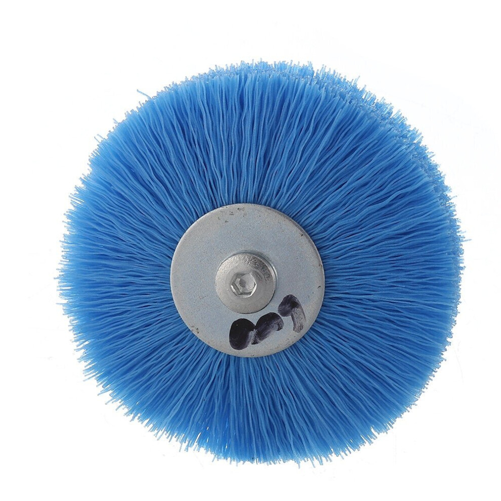 (120#) 80-600 Grit Dupont Blue Abrasive Wheel Brush Wood Working Polishing Grindering Wheel