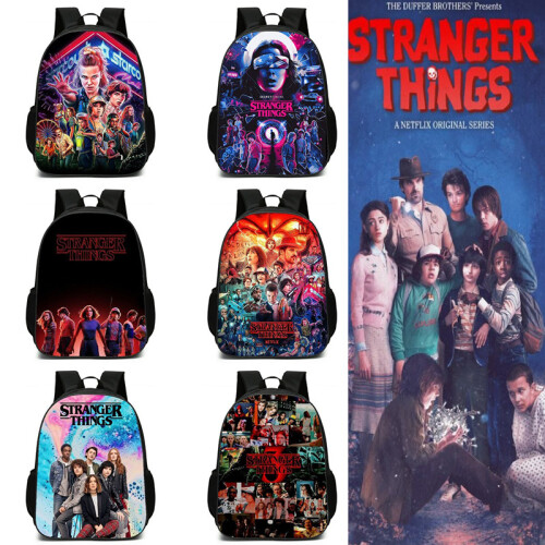 STRANGER THINGS NETFLIX MINI fashion BACKPACK BOOK BAG