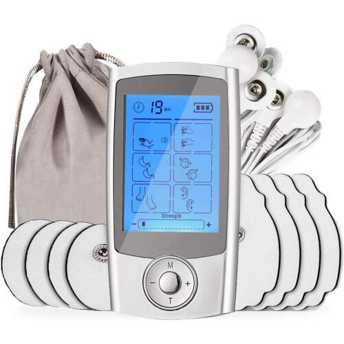 Rechargeable Tens Machine Digital LCD Therapy Acupuncture Massager