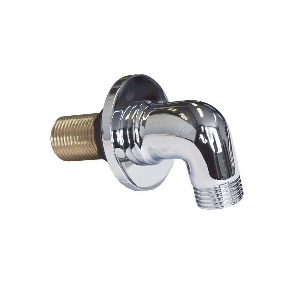 Traditional Chrome Plated Brass Shower Outlet Elbow