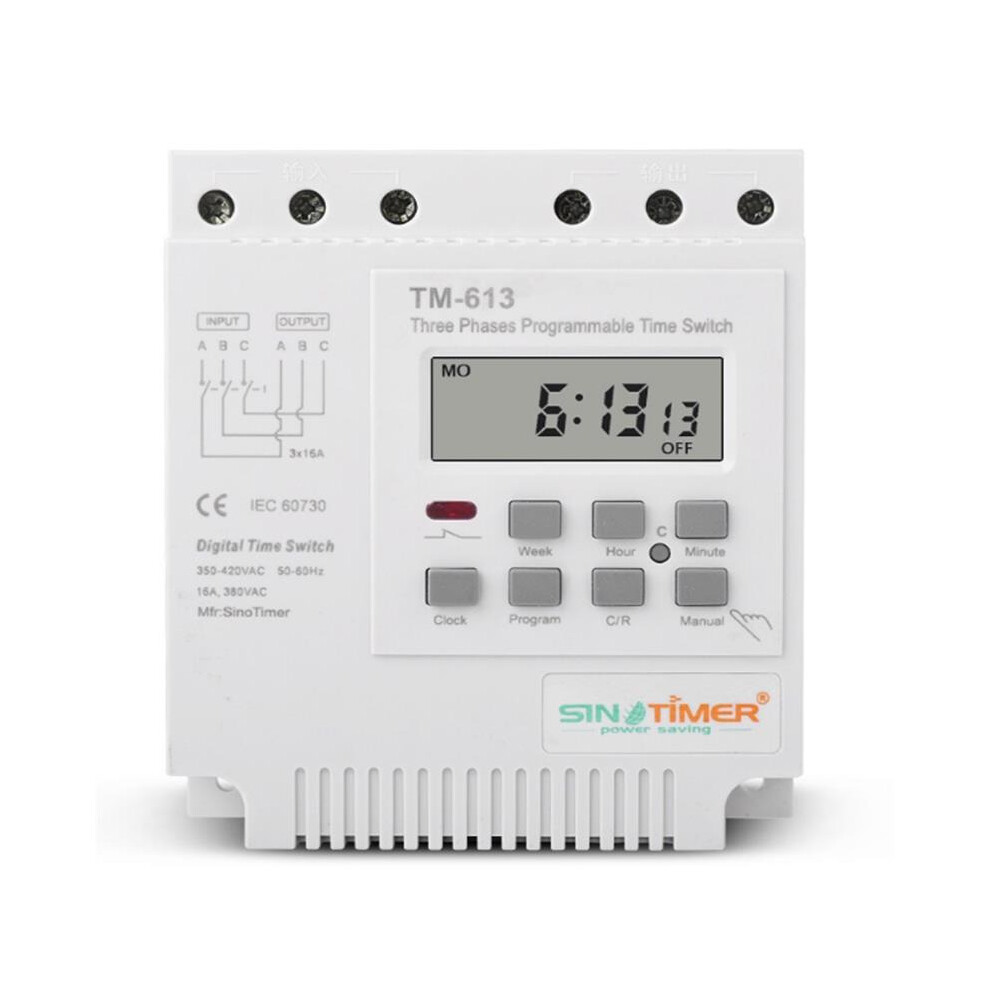 380V Programmable Control Power Timer Switch