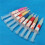 8pcs 5g Diamond Polishing Paste Lapping Compound Mold Polishing Tool set 0.5-10.0 Micron 7