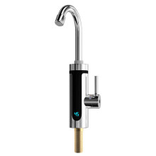 (Electroplated silver faucet Earth leakage protection) Kitchen Treasure Instant Electric Hot Water Faucet And Cold Dual-purpose Heater
