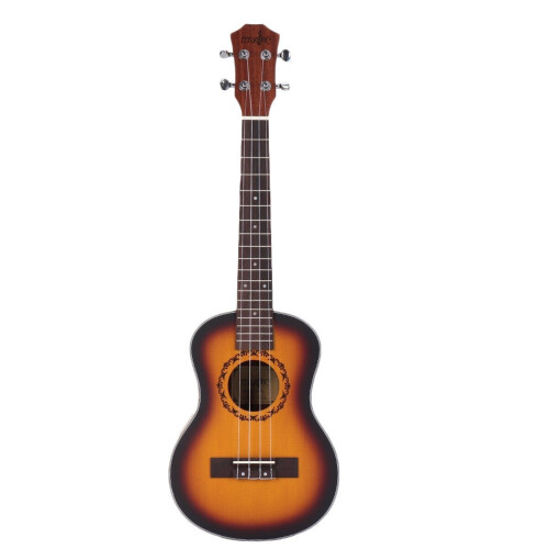 26 Inch 4 Strings Spruce Ukulele w/Gig Bag,Tuner,Capo,Nylon Strings,Picks,Strap for Beginners,Adults 2