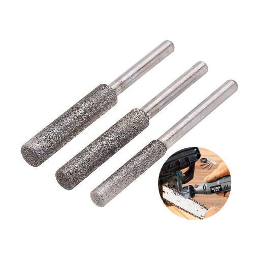 (4mm) 4/4.4/5mm Diamond Grinding Head Polishing Tool for Chain Saw Sharpening 2