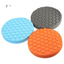(7 Inch) 3pcs 4/5/7 Inch Buff Polishing Pad kit for Car Polisher
