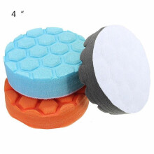 (4 Inch) 3pcs 4/5/7 Inch Buff Polishing Pad kit for Car Polisher