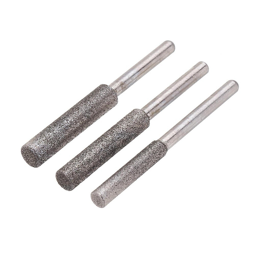 (4.4Mm) 4/4.4/5Mm Diamond Grinding Head Polishing Tool For Chain Saw Sharpening 3654659299642
