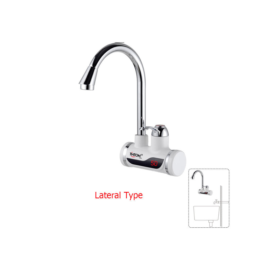 Instant Tankless Electric Water Heater Kitchen Heating Tap Faucet with LED