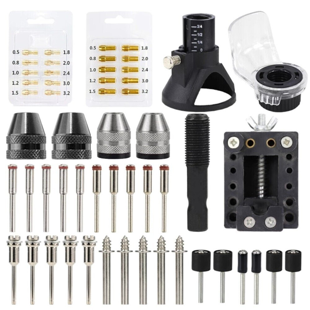 54Pcs Rotary Tool Accessories Kit Grinding Polishing Abrasive Tool for Dremel Rotary Tools