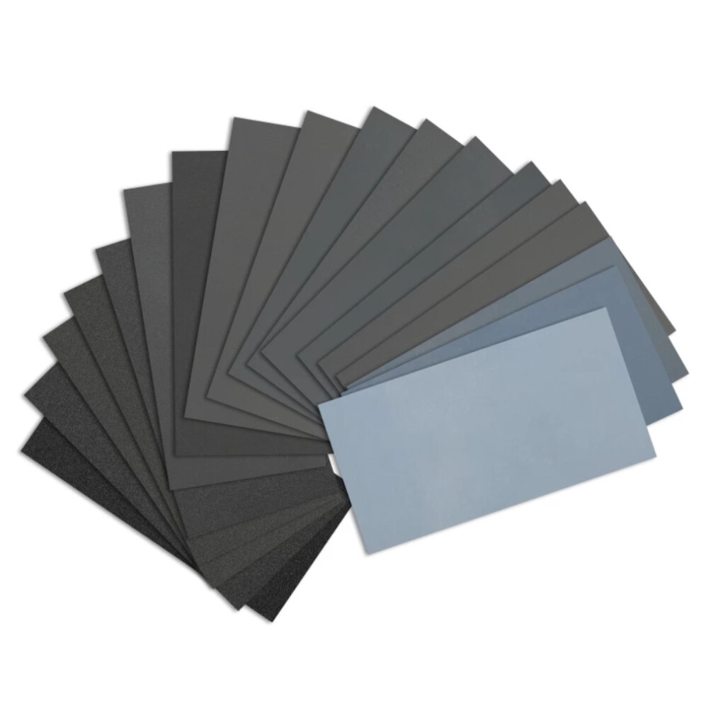 57Pcs 80-10000 Grit Sanding Paper Abrasive Sandpaper For Wood Metal Polishing Grinding 3654657501556