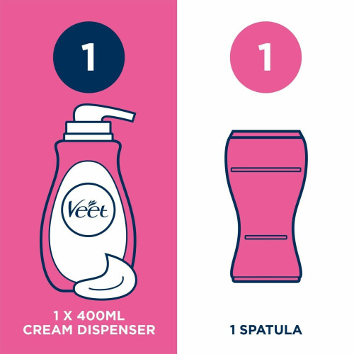 Veet Veet - Hair Removal Cream - Sensitive - 400ml 2