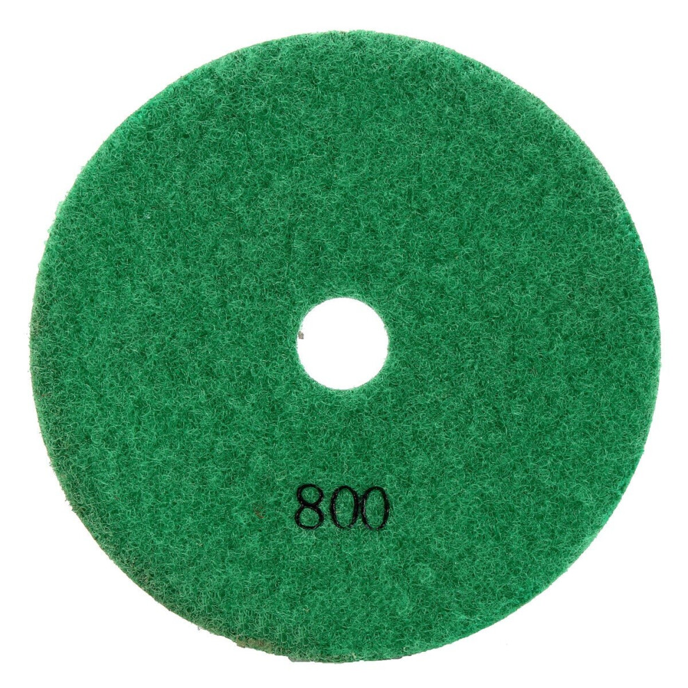 (green) 5 Inch 50-6000 Grit Diamond Polishing Pad Wet Dry Sanding Disc for Marble Concrete Granite Glass