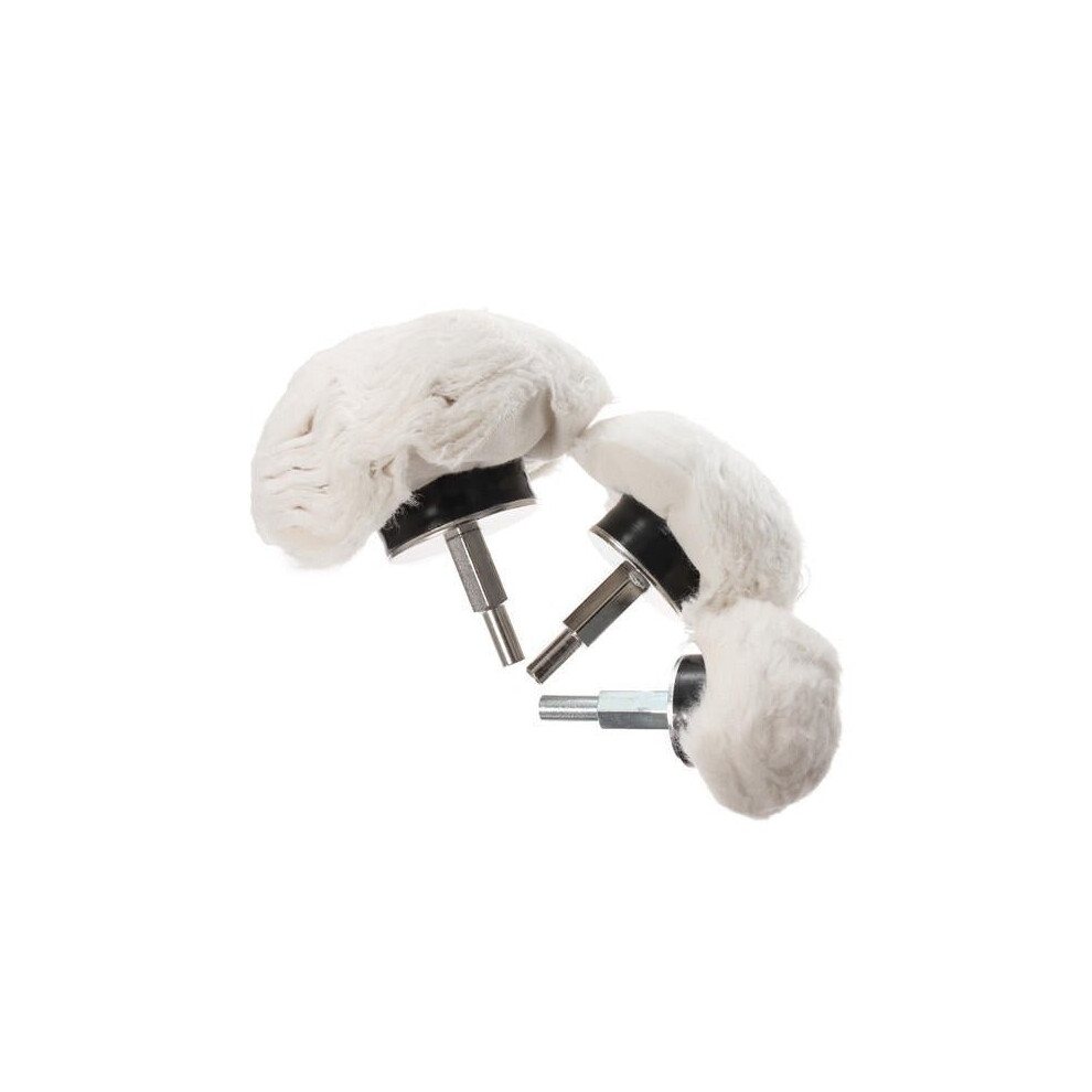 (50Mm) 6Mm Shank 50/75/100Mm Polishing Mop Buffing Wheel Polishing Tool 3654659293329