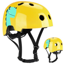 (Yellow) Children's Bicycle Helmet Cycling Safety Caps EPS Durable Acooter Balance Bike Helmet Protection Equipment Children's Gifts