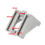 4Pcs Corner Bracket Cast Aluminum Angle Corner Joint 40x40mm 4