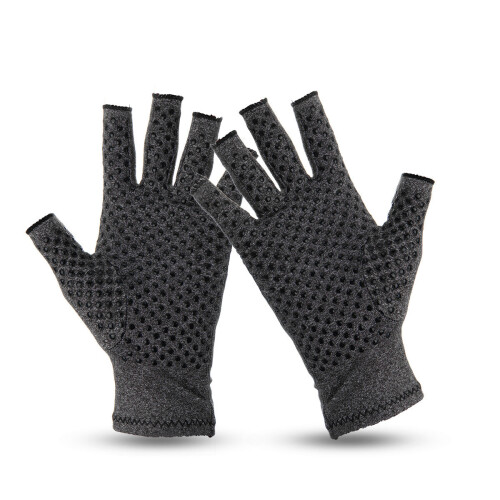 (L) Anti Arthritis Pain Relief Finger Compression Gloves - 1Pair 2