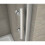 AICA (1000mm) Sliding Shower Enclosure Door Glass Screen 5