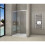 AICA (1000mm) Sliding Shower Enclosure Door Glass Screen 2