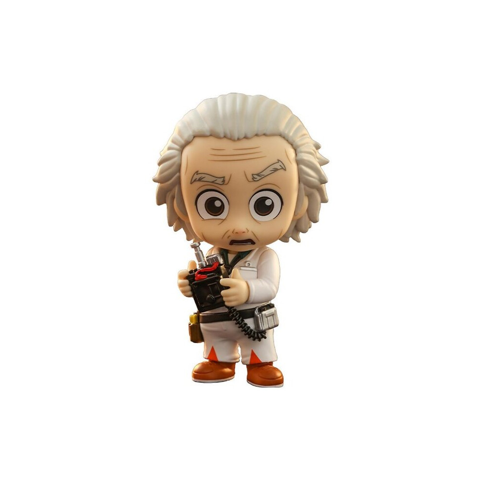Hot Toys Cosbaby: Back To The Future Dr. Emmett Figures Brown