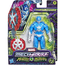 Hasbro Marvel Mechstrike Monster Hunter Captain America Toys