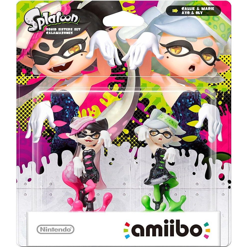 Nintendo Amiibo Character 2 Pack Callie & Marie Splatoon Collection