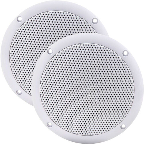 Loops 100W Bluetooth Wall Mounted Amplifier & 4x 80W Stereo Ceiling Speaker Kit 1