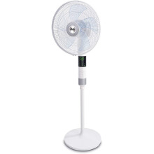 Solis Breeze 360° Standing Fan 7582 3Spd IR Control Adjustable Oscillating Fan White