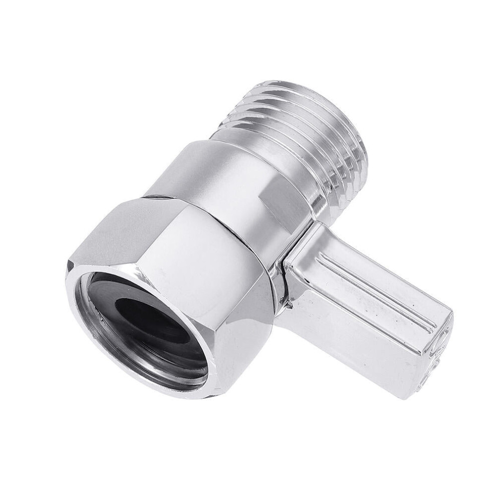 G 1/2 Shower Head Shut-Off Valve Quick Open Adapter Brass Water Flow Control Regulator Bath Accessory