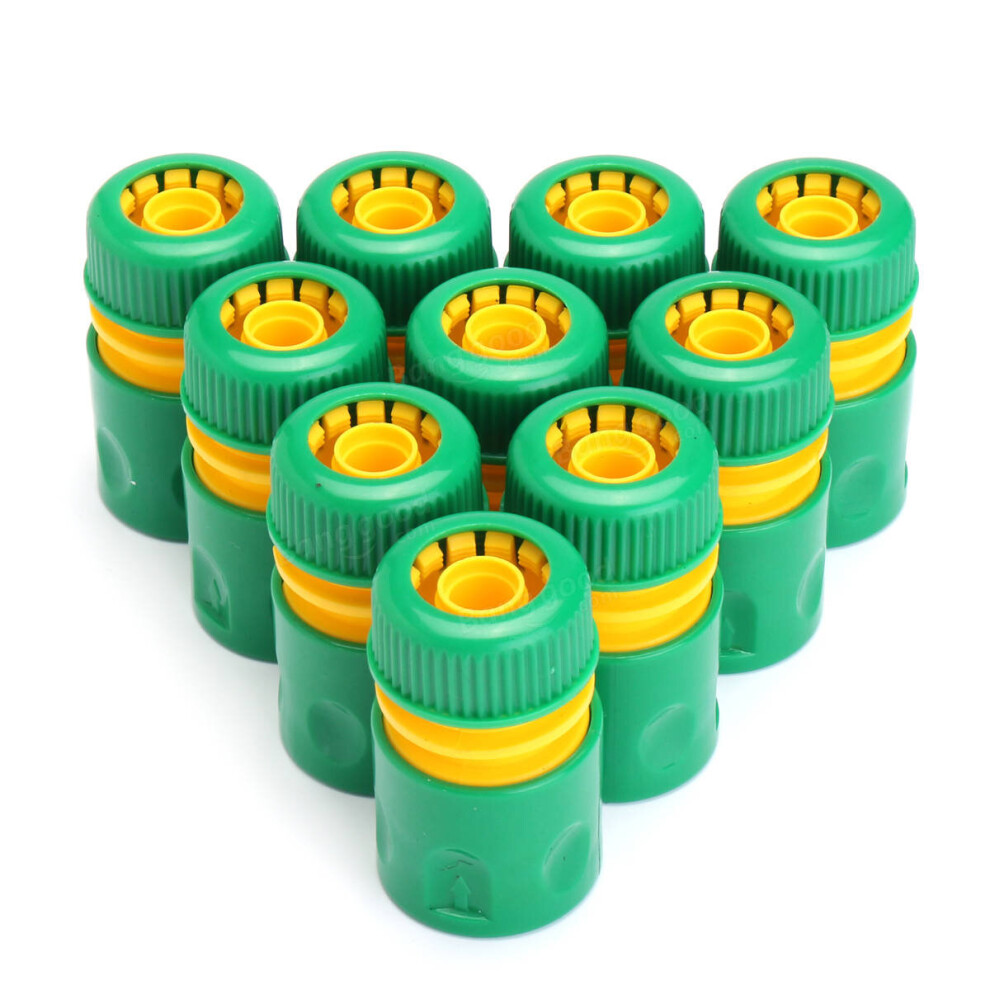 10Pcs 1/2 Inch Garden Tap Water Hose Pipe Connector Joiner Quick Coupler Adapter