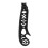 Multi-funtional Drawing Curved Metallic Ruler Mini Compass Protractor Combo Circles Drawing Patterns 9