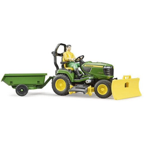Bruder Bruder Ride On Mower Set Including Figure 1:16 Scale 1
